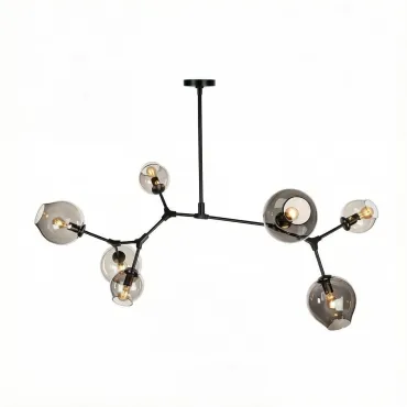 Люстра на штанге Branching Bubbles 7 Black Люстра на штанге Branching Bubbles 7 Black