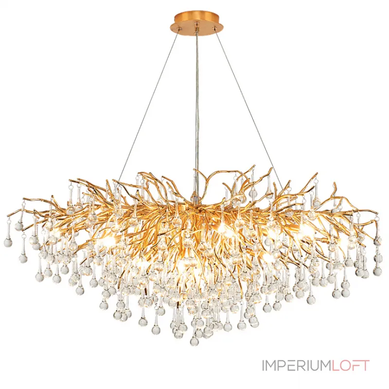 Подвесная люстра Droplet Chandelier oval L120 Подвесная люстра Droplet Chandelier oval L120