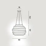 Подвесная люстра BlessLight Le Soleil 10057