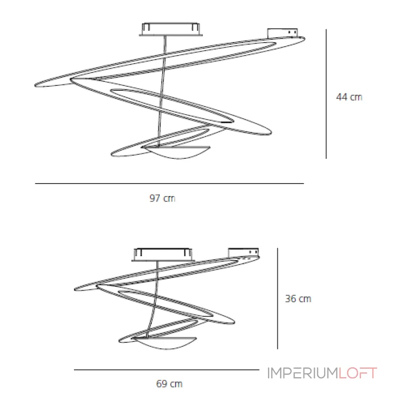 Подвесная люстра BlessLight Pirce 10302