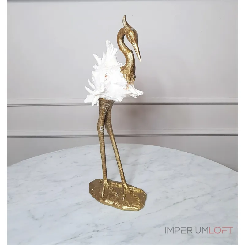 Статуэтка BlessLight Conch crane decoration 1040