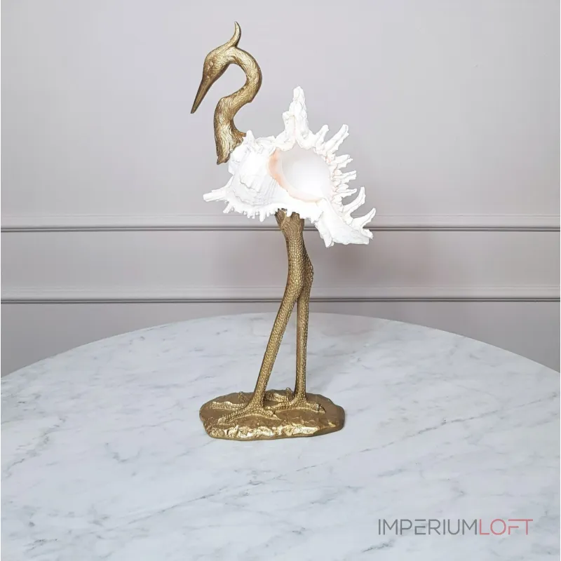 Статуэтка BlessLight Conch crane decoration 1040
