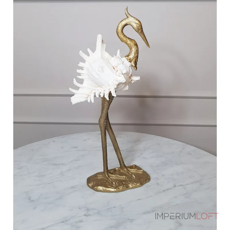 Статуэтка BlessLight Conch crane decoration 1040