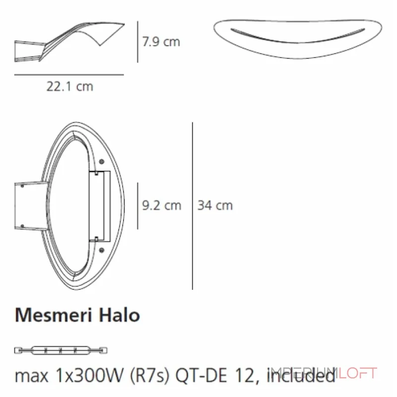Бра BlessLight Mesmeri 11070