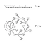 Светильник настенно-потолочный BlessLight Led Net Circle 12286