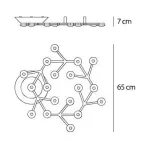Светильник настенно-потолочный BlessLight Led Net Circle 12286