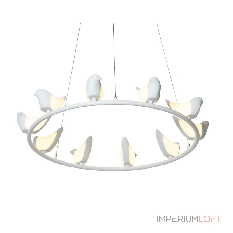 Подвесная люстра BlessLight Creative Bird Chandelier 10R 14584 Подвесная люстра BlessLight Creative Bird Chandelier 10R 14584