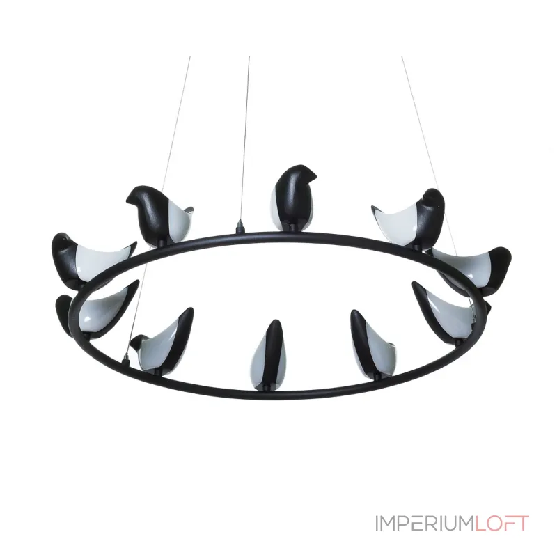 Подвесная люстра BlessLight Creative Bird Chandelier 10R 14584 Подвесная люстра BlessLight Creative Bird Chandelier 10R 14584