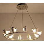 Подвесная люстра BlessLight Creative Bird Chandelier 10R 14584