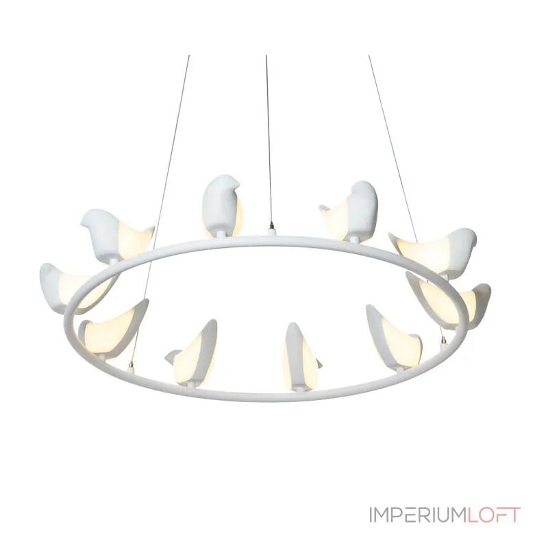 Подвесная люстра BlessLight Creative Bird Chandelier 10R 14584 Подвесная люстра BlessLight Creative Bird Chandelier 10R 14584