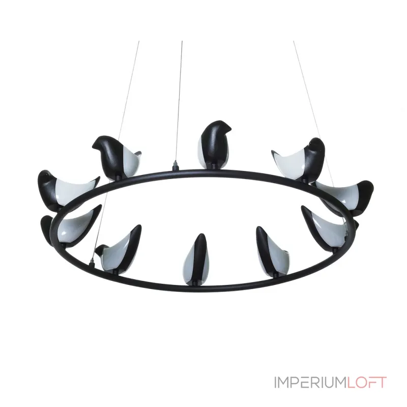 Подвесная люстра BlessLight Creative Bird Chandelier 10R 14584 Подвесная люстра BlessLight Creative Bird Chandelier 10R 14584