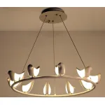 Подвесная люстра BlessLight Creative Bird Chandelier 10R 14584