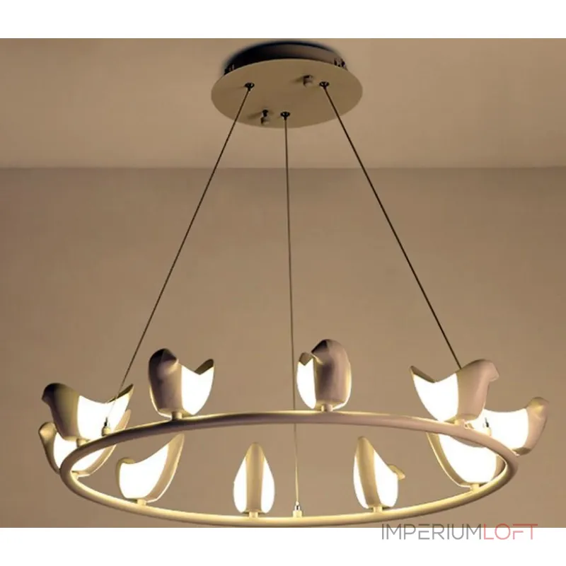Подвесная люстра BlessLight Creative Bird Chandelier 10R 14584 Подвесная люстра BlessLight Creative Bird Chandelier 10R 14584