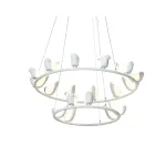Подвесная люстра BlessLight Creative Bird Chandelier 12+6R 14586