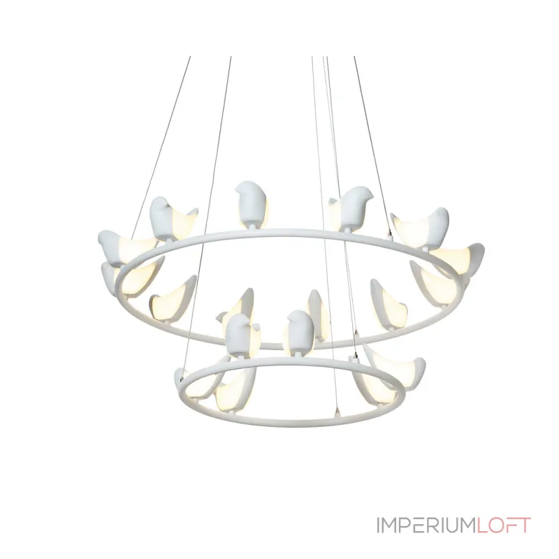 Подвесная люстра BlessLight Creative Bird Chandelier 12+6R 14586 Подвесная люстра BlessLight Creative Bird Chandelier 12+6R 14586