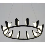 Подвесная люстра BlessLight Creative Bird Chandelier 12R 14588