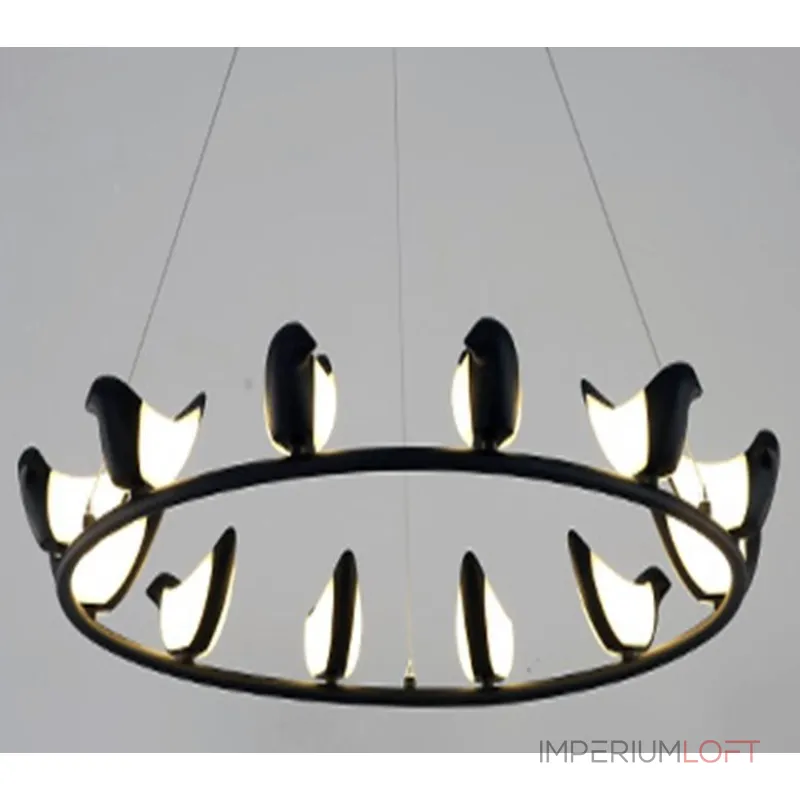 Подвесная люстра BlessLight Creative Bird Chandelier 12R 14588