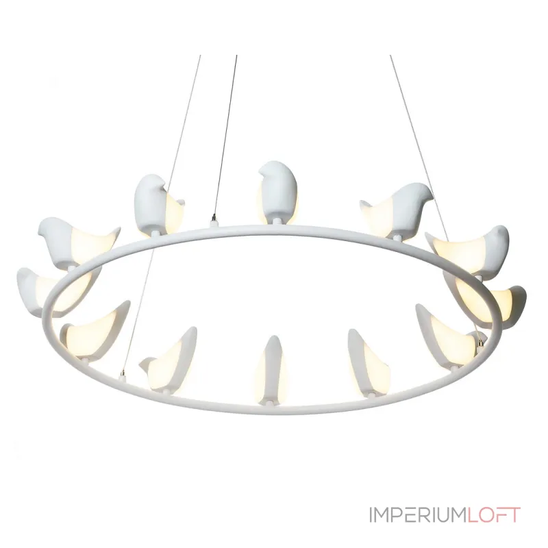 Подвесная люстра BlessLight Creative Bird Chandelier 12R 14588