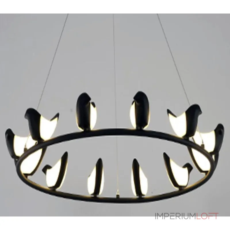 Подвесная люстра BlessLight Creative Bird Chandelier 12R 14588