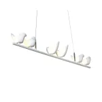 Подвесная люстра BlessLight Creative Bird Chandelier 6L 14590