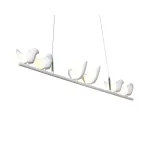 Подвесная люстра BlessLight Creative Bird Chandelier 6L 14590