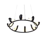 Подвесная люстра BlessLight Creative Bird Chandelier 8R 14596