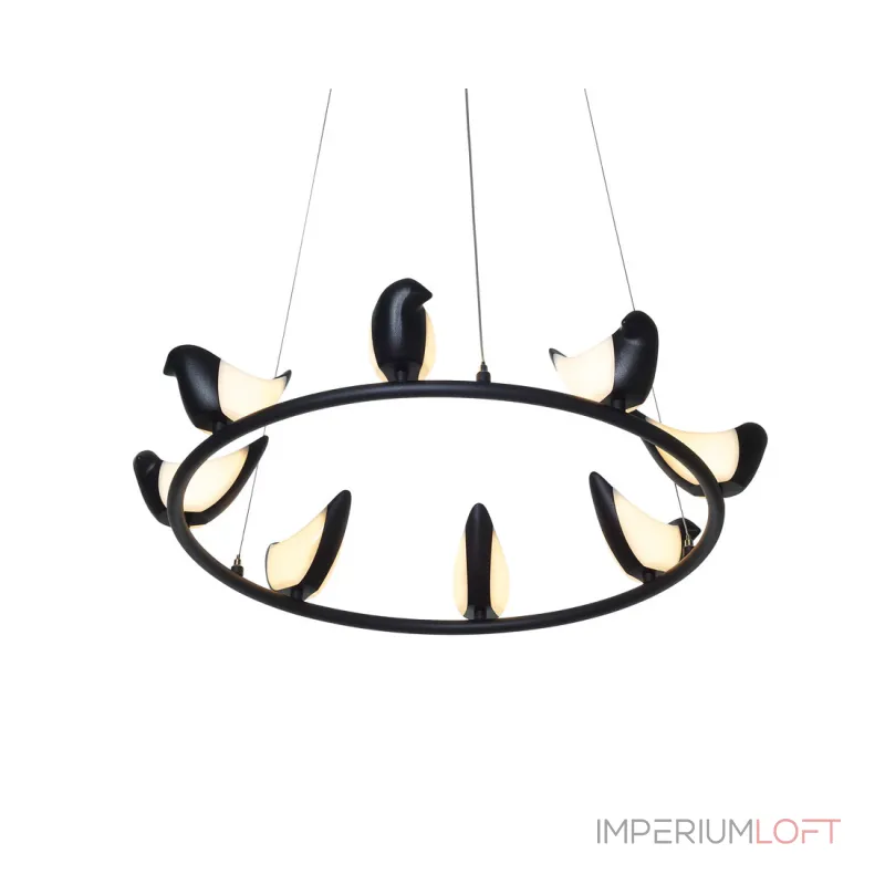 Подвесная люстра BlessLight Creative Bird Chandelier 8R 14596