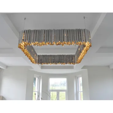 Подвесная люстра BlessLight Facet 7090B-28P 14720