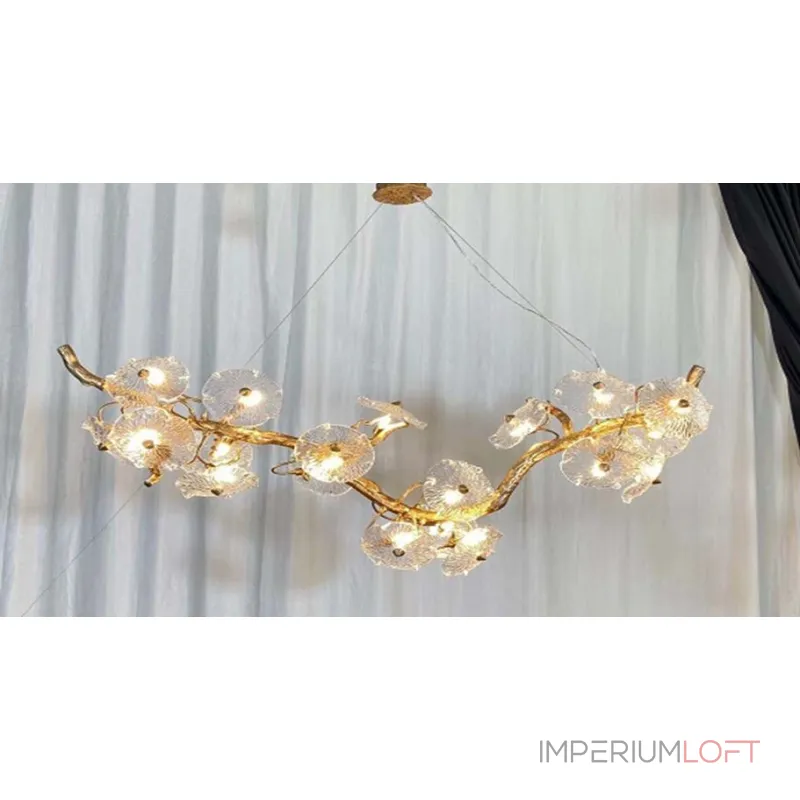 Подвесная люстра BlessLight Nenufar Blooming Copper 18006