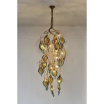 Подвесная люстра BlessLight Peacock Tail Copper 18063