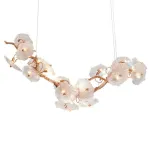 Подвесная люстра BlessLight Nenufar Blooming Copper 18065