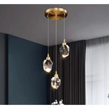 Подвесная люстра BlessLight Crystal Rock 3 18125 Подвесная люстра BlessLight Crystal Rock 3 18125
