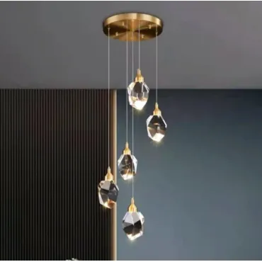 Подвесная люстра BlessLight Crystal Rock 5 18126 Подвесная люстра BlessLight Crystal Rock 5 18126