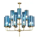 Подвесная люстра BlessLight Glass Tube Chandelier 15 18736