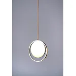 Подвесная люстра BlessLight Pearl Circle Vertical 18959