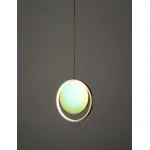 Подвесная люстра BlessLight Pearl Circle Vertical 18959