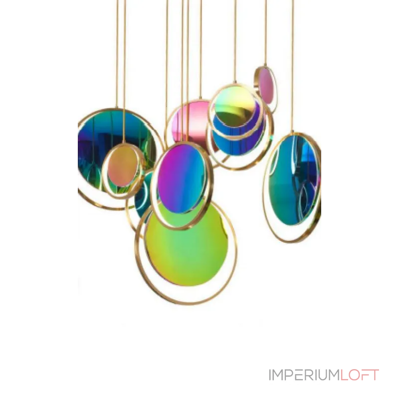Подвесная люстра BlessLight Pearl Circle Vertical 18959