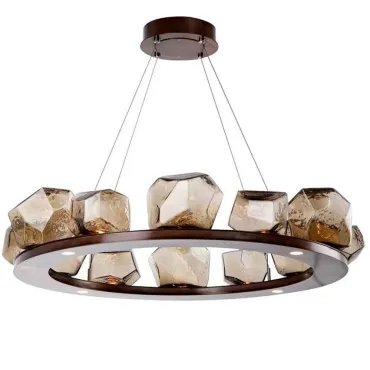Подвесная люстра BlessLight 8 Gem Ring Chandelier 19028 Подвесная люстра BlessLight 8 Gem Ring Chandelier 19028