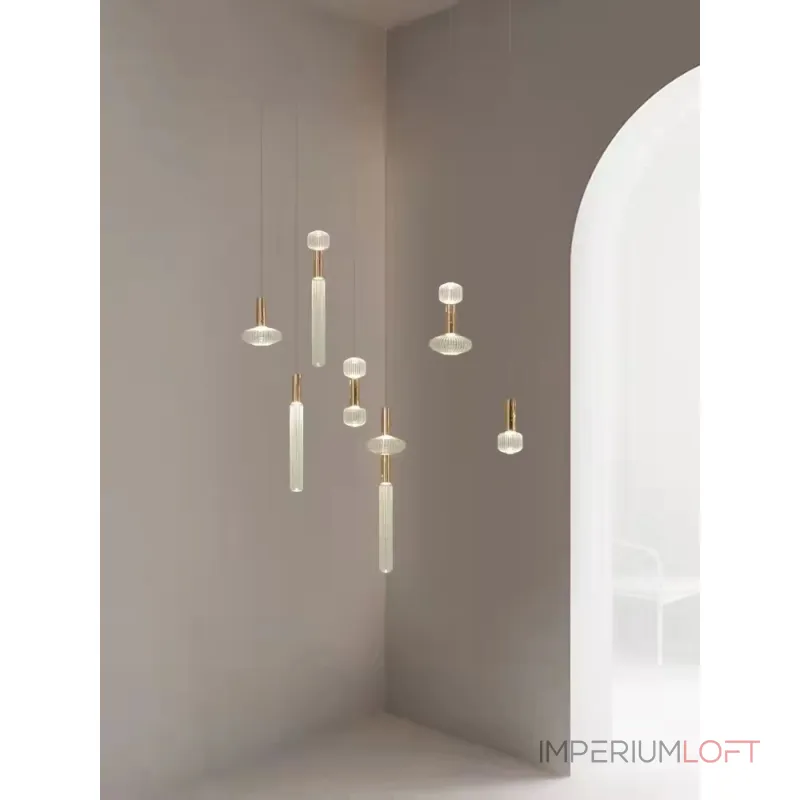 Подвесная люстра BlessLight Cipher Vertical 19973 Подвесная люстра BlessLight Cipher Vertical 19973