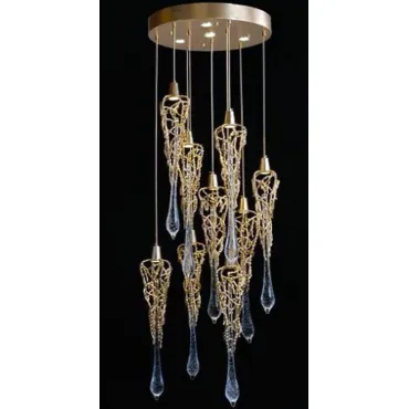 Подвесная люстра BlessLight Liquid Round Chime 9 20096