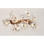 Подвесная люстра BlessLight Nenufar Ring Copper 20229