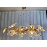 Подвесная люстра BlessLight Nenufar Ring Copper 20230