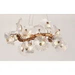 Подвесная люстра BlessLight Nenufar Ring Copper 20230