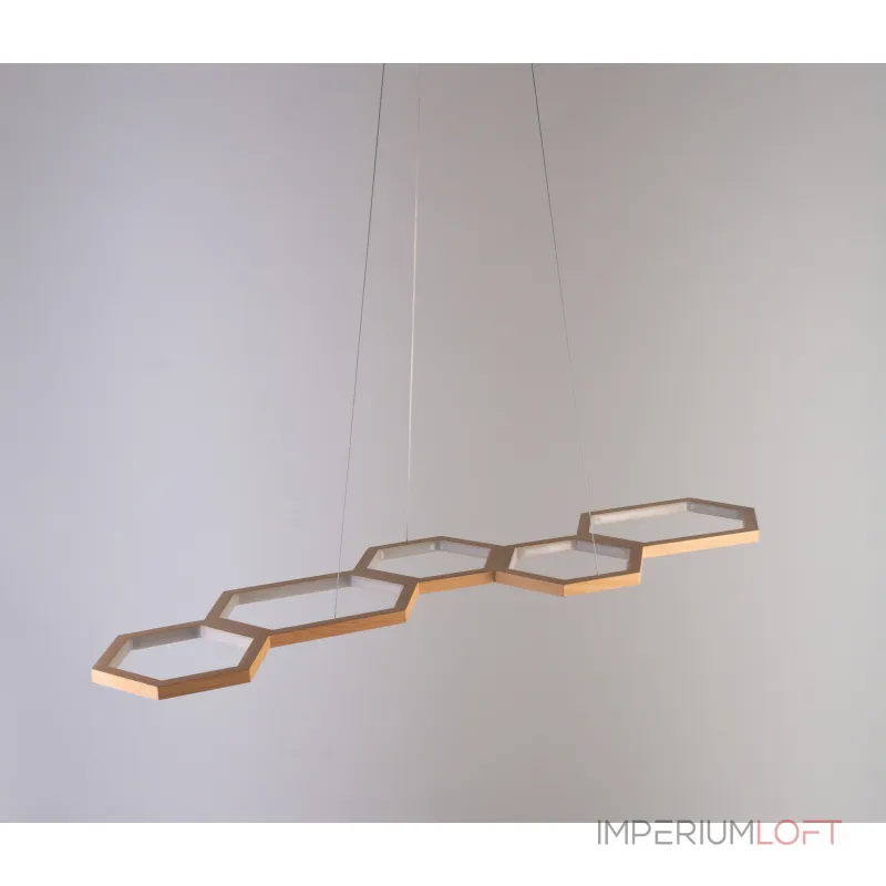 Подвесная люстра BlessLight Honeycombs Brass 20403