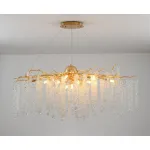 Подвесная люстра BlessLight Coral Crystals Long Copper II 20417