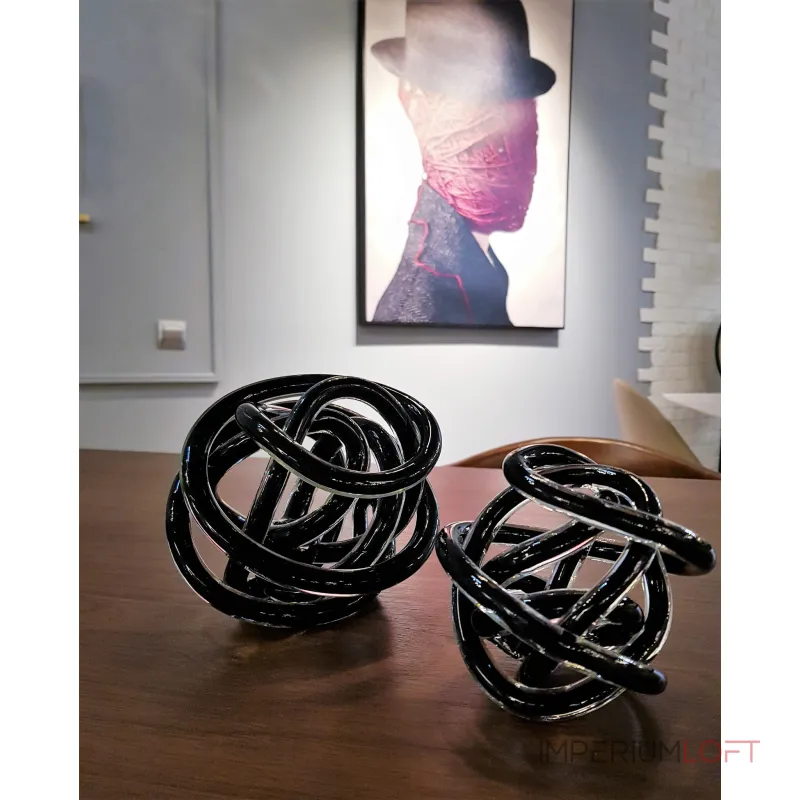 Статуэтка BlessLight Black line ball 2055