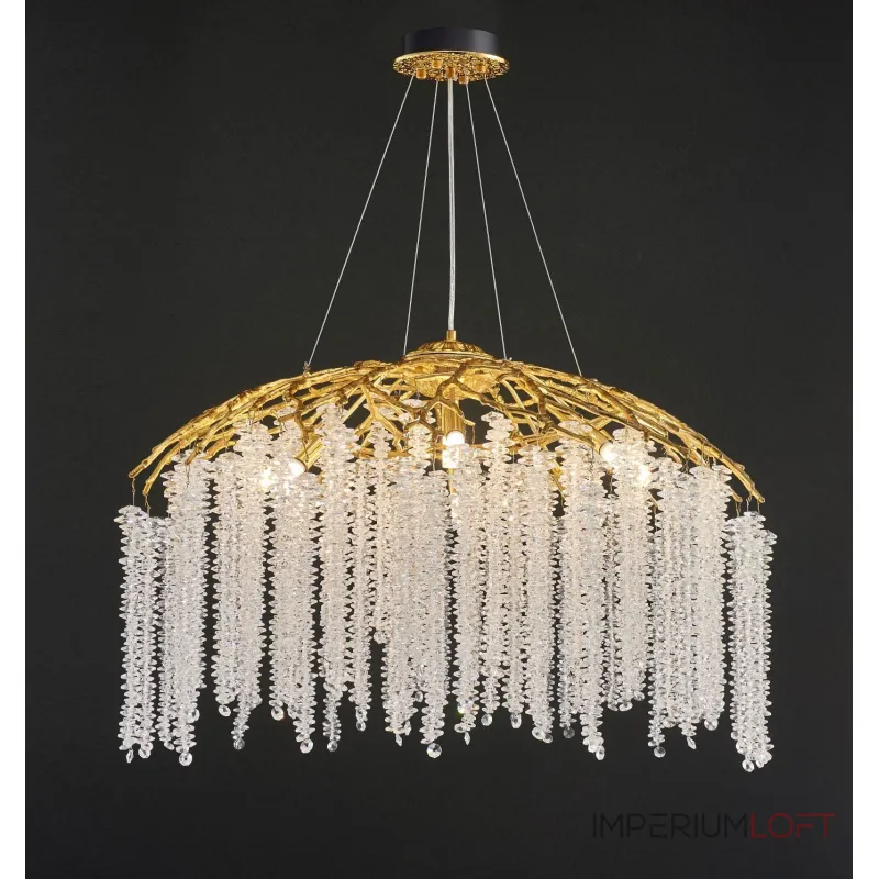 Подвесная люстра BlessLight Coral Crystals Cascade Copper II 20885 Подвесная люстра BlessLight Coral Crystals Cascade Copper II 20885