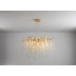 Подвесная люстра BlessLight Coral Crystals Round Copper II 20889