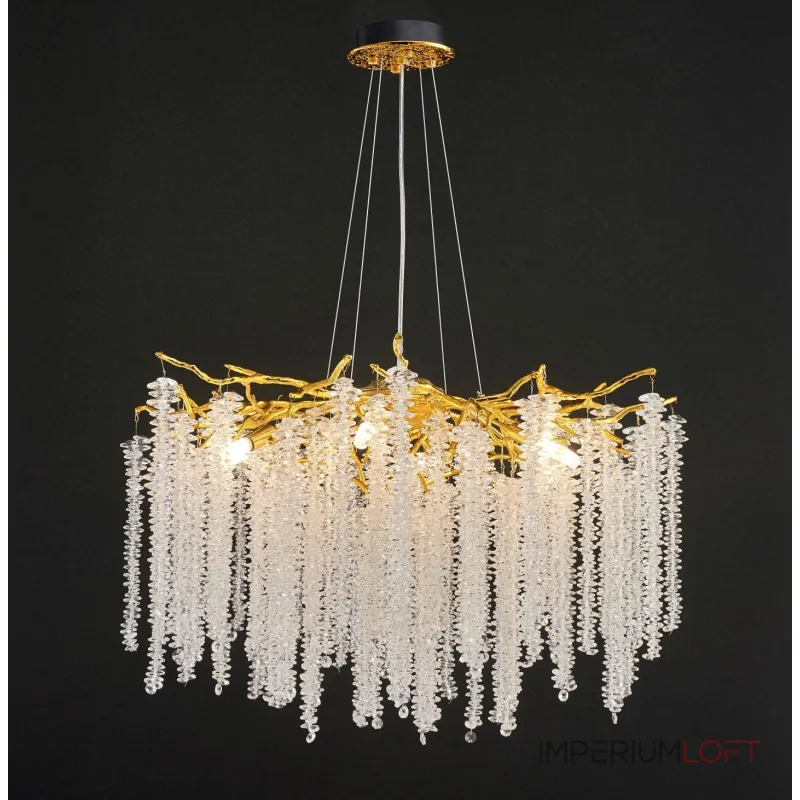 Подвесная люстра BlessLight Coral Crystals Round Copper II 20890 Подвесная люстра BlessLight Coral Crystals Round Copper II 20890
