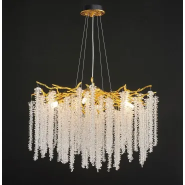 Подвесная люстра BlessLight Coral Crystals Round Copper II 20892 Подвесная люстра BlessLight Coral Crystals Round Copper II 20892